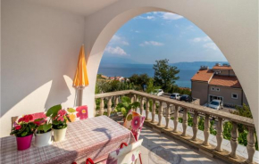 Beautiful Apartment In Novi Vinodolski With Wifi